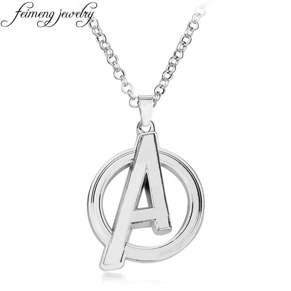 feimeng jewelry marvel the necklace superhero a pendant necklace for men cool accessories, Silver
feimeng jewelry marvel the necklace superhero a pendant necklace for men cool accessories, Silver