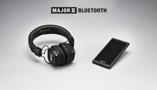 

Marshall Major II 2.0 Bluetooth Wireless Headphones DJ Headphone Deep Bass Noise Isolating Headset Earphone for iPhone Samsung Smart Phone