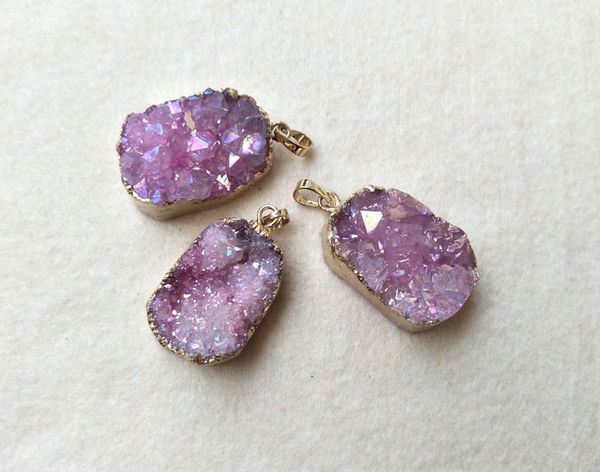 5шт золотой цвет натуральный кварц titanium druzy geode кулон из бисера, ожерелье кристалла друза charm выводы изготовление ювелирных издели, Black
5шт золотой цвет натуральный кварц titanium druzy geode кулон из бисера, ожерелье кристалла друза charm выводы изготовление ювелирных издели, Black