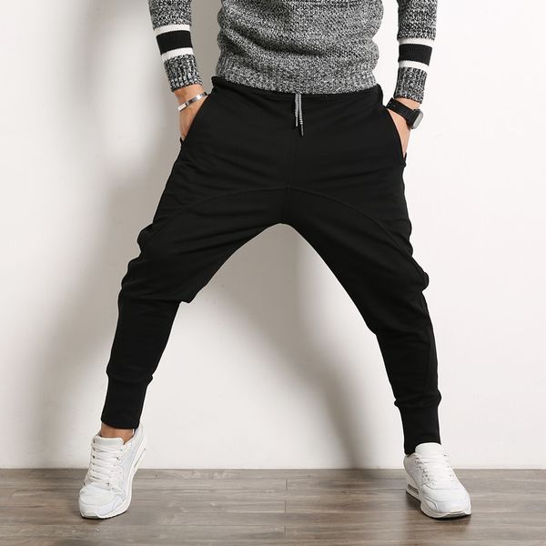 2017 autumn men's harem pants, casual cotton thin pants men , big size street fashion hip-hop pants, stage performance trousers, Black
2017 autumn men's harem pants, casual cotton thin pants men , big size street fashion hip-hop pants, stage performance trousers, Black
