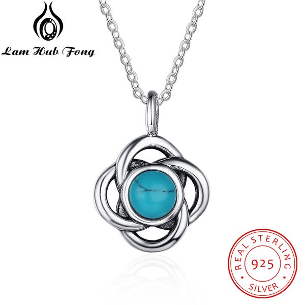 vintage style 925 sterling silver flower pendant necklace with turquoise stone women jewelry accessories (lam hub fong ne102041
vintage style 925 sterling silver flower pendant necklace with turquoise stone women jewelry accessories (lam hub fong ne102041