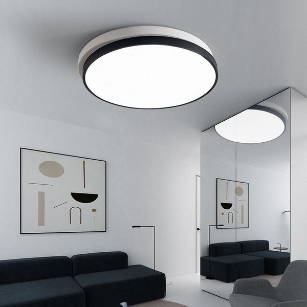 new style fashion style modern acrylic led light double round black white ceiling surface lights for home living room bed room restaurant
new style fashion style modern acrylic led light double round black white ceiling surface lights for home living room bed room restaurant