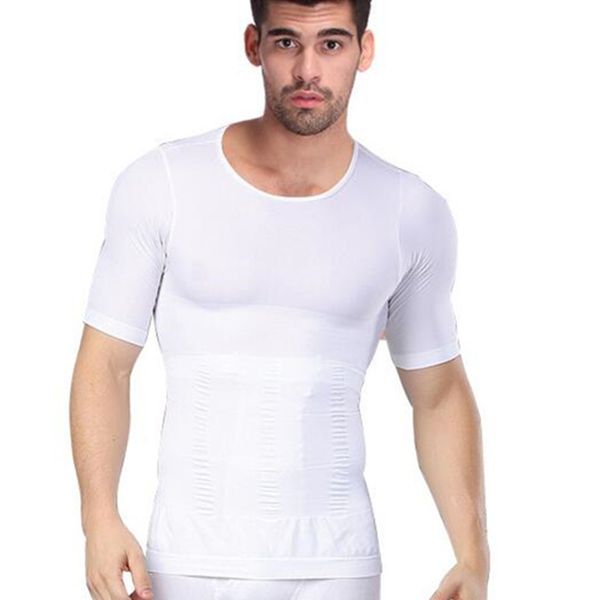 men lose weight slimming vest waist belt reduce belly stomach shapewear posture corrector t shirt tight chest shaper, Black;brown
men lose weight slimming vest waist belt reduce belly stomach shapewear posture corrector t shirt tight chest shaper, Black;brown