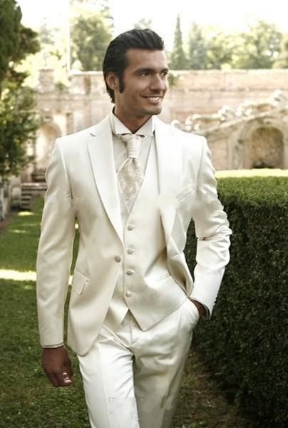 excellent style one button ivory groom tuxedos notch lapel groomsmen man suits mens wedding suits (jacket+pants+vest+tie) 454, Black;gray
excellent style one button ivory groom tuxedos notch lapel groomsmen man suits mens wedding suits (jacket+pants+vest+tie) 454, Black;gray