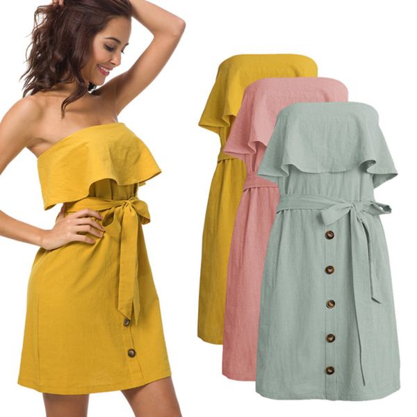 new arrival dress summer 2018 women clothes party dresses for most blogger style, White;black