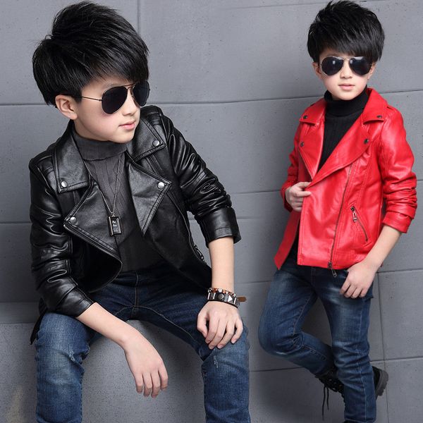 classica kids leather jacket solid gentleman style faux leather jacket coat for 3-12years children boys girls fashion outerwear clothing, Blue;gray
classica kids leather jacket solid gentleman style faux leather jacket coat for 3-12years children boys girls fashion outerwear clothing, Blue;gray