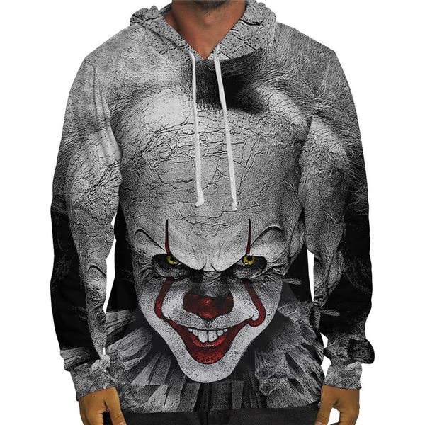 новый прибытия моды для мужчин/женщин клоун забавный 3d printedcrewneck толстовка толстовки свободного покроя толстовки h164, Black
новый прибытия моды для мужчин/женщин клоун забавный 3d printedcrewneck толстовка толстовки свободного покроя толстовки h164, Black
