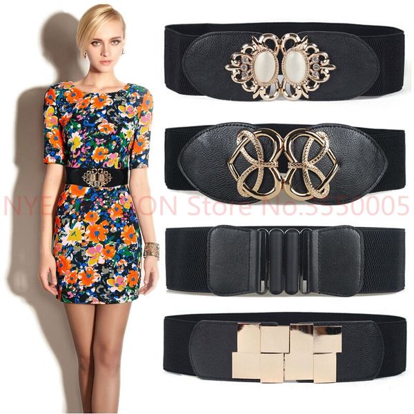 opal gem dress cummerbund punk heart buckle cummerbunds wide elastic girdle strap black waist belt women gold 50pcs, Black;brown
opal gem dress cummerbund punk heart buckle cummerbunds wide elastic girdle strap black waist belt women gold 50pcs, Black;brown