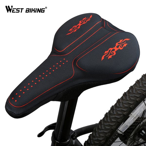 west biking 3d silicon gels bike saddle cover seat cushion bike part thick breathable pad saddle cycling bicycle covers
west biking 3d silicon gels bike saddle cover seat cushion bike part thick breathable pad saddle cycling bicycle covers