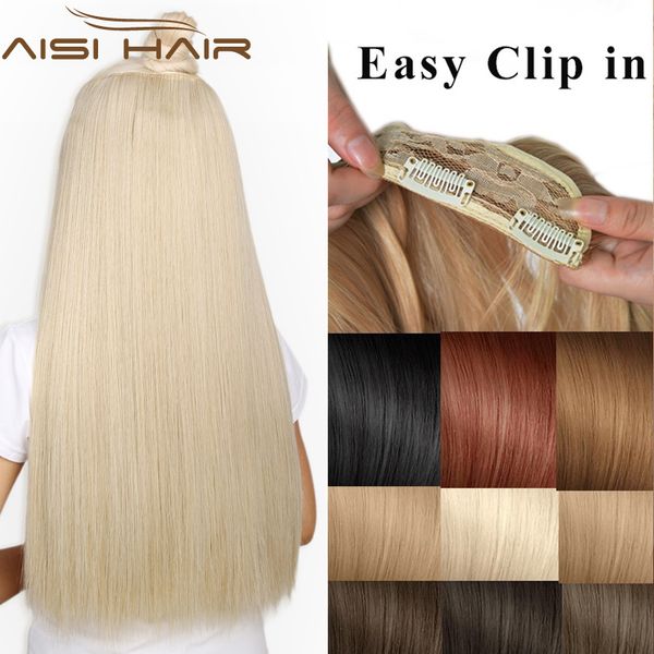 22" Silky Straight Heat Resistant Fiber Synthetic Fake Hair Long Straight Clip in Extensions for Women
22" Silky Straight Heat Resistant Fiber Synthetic Fake Hair Long Straight Clip in Extensions for Women