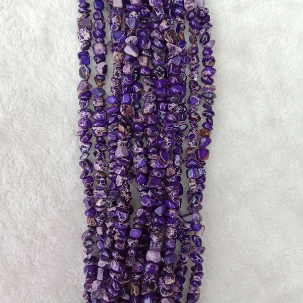 8-10mm natural purple imperial jasper stone beads irregular loose gravel stone beads strand 16'' jewelry making accessories diy, Black
8-10mm natural purple imperial jasper stone beads irregular loose gravel stone beads strand 16'' jewelry making accessories diy, Black