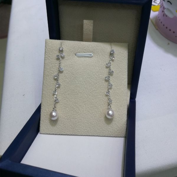 hrina s925 sterling silver tassel stud earrings real nautral round white freshwater pearl drop earrings with crystal wholesale, Golden;silver
hrina s925 sterling silver tassel stud earrings real nautral round white freshwater pearl drop earrings with crystal wholesale, Golden;silver