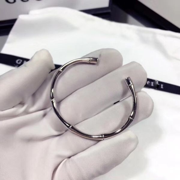 Hot selling 925 Sterling Silver fashion jewelry charm Bamboo bangle bracelet opening bracelets for men and women
Hot selling 925 Sterling Silver fashion jewelry charm Bamboo bangle bracelet opening bracelets for men and women