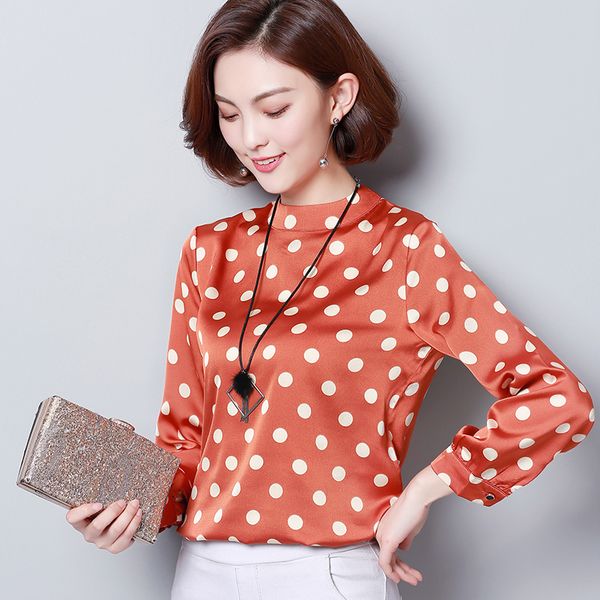 biboyamall polka dot white blouse women new fashion casual v-neck long sleeve shirt women work blouses femme blusa
biboyamall polka dot white blouse women new fashion casual v-neck long sleeve shirt women work blouses femme blusa