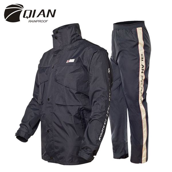 qian rainproof professional outdoor raincoat thicker slicker heavy water rain gear motorcycle rainsuit high quality
qian rainproof professional outdoor raincoat thicker slicker heavy water rain gear motorcycle rainsuit high quality