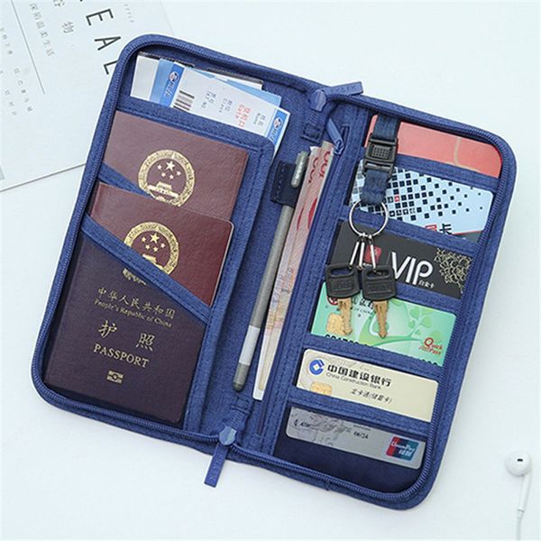 double zipper passport documents storage bag travel id card cover cash organizer holder with hand strap
double zipper passport documents storage bag travel id card cover cash organizer holder with hand strap