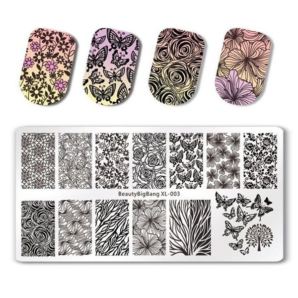 beautybigbang nail stamping plate stamping for nails 1pc 2018 summer flower geometry nail art plate template, White
beautybigbang nail stamping plate stamping for nails 1pc 2018 summer flower geometry nail art plate template, White