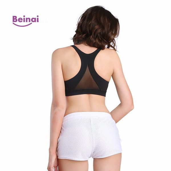 beina s l wear brassiere outer breathable vest female high impact sports bras running yoga push-ups bras for women gym, White;black
beina s l wear brassiere outer breathable vest female high impact sports bras running yoga push-ups bras for women gym, White;black