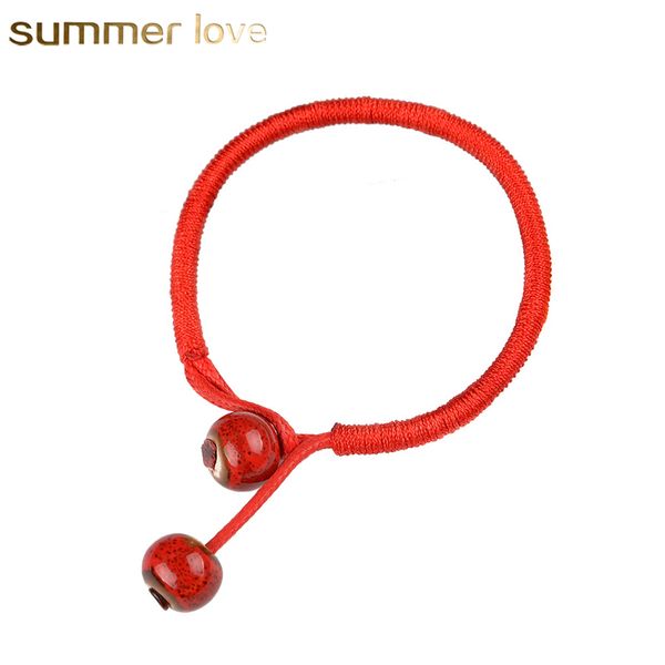 women lucky bracelets bead red string ceramic bracelets & bangles handmade for men women accessories lovers lucky jewelry, Golden;silver
women lucky bracelets bead red string ceramic bracelets & bangles handmade for men women accessories lovers lucky jewelry, Golden;silver
