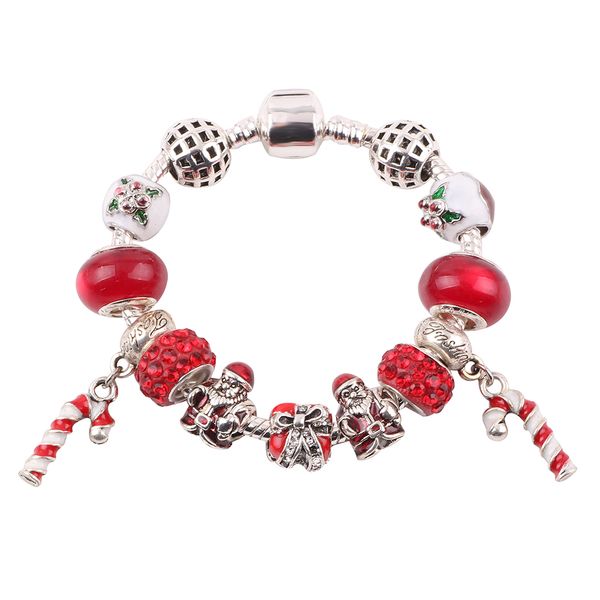 couqcy candy cane pendant santa gift box beads diy suitable for women bracelet jewelry christmas gifts preferred, Black
couqcy candy cane pendant santa gift box beads diy suitable for women bracelet jewelry christmas gifts preferred, Black