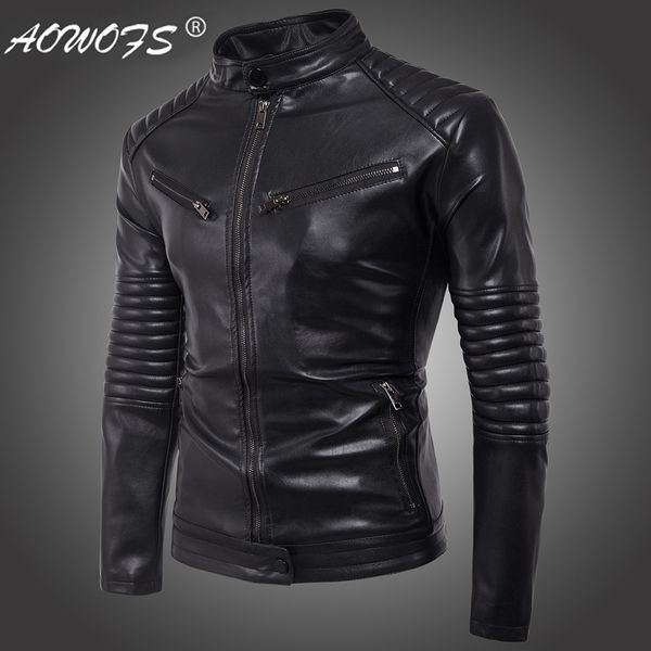 fashionable new style men's motorcycle pull wind leather jacket men's leather jacket comfortable breathable leather -122, Black
fashionable new style men's motorcycle pull wind leather jacket men's leather jacket comfortable breathable leather -122, Black