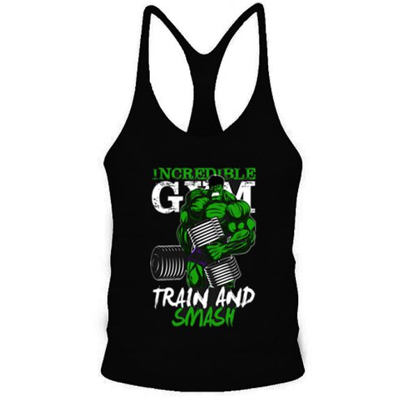 active brand men fitness tank hulk print bodybuilding men o -neck sleeveless shirt muscle cotton tank men vest singlets, White;black
active brand men fitness tank hulk print bodybuilding men o -neck sleeveless shirt muscle cotton tank men vest singlets, White;black