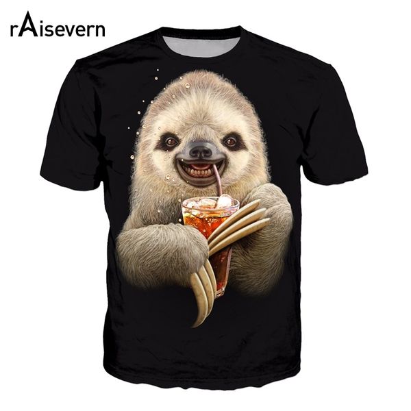 raisevern 3d t shirt funny sloth drink coffee hd printed harajuku black tee short sleeve men women t-shirts dropship, White
raisevern 3d t shirt funny sloth drink coffee hd printed harajuku black tee short sleeve men women t-shirts dropship, White