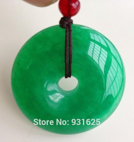beautiful wholesale chinese natural 30mm hand-carved harmony lucky green pendant + rope necklace fashion jewelry, Black
beautiful wholesale chinese natural 30mm hand-carved harmony lucky green pendant + rope necklace fashion jewelry, Black