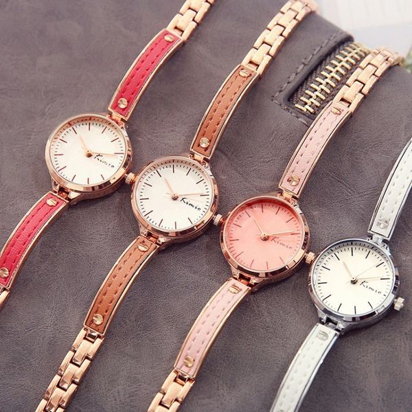 kimio color casual small ladies wrist watches quartz watch women alloy with leather bracelet watches women fashion watch 2018, Slivery;brown
kimio color casual small ladies wrist watches quartz watch women alloy with leather bracelet watches women fashion watch 2018, Slivery;brown
