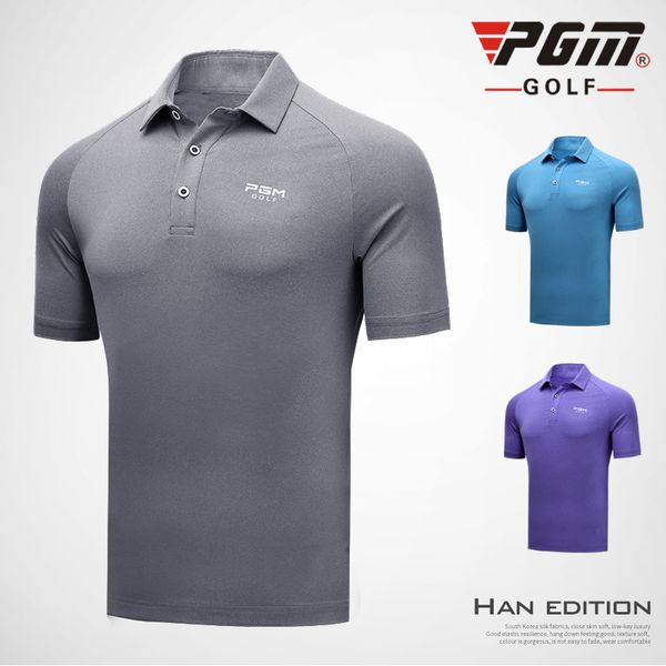 pgm genuine golf suit men's short sleeved t-shirt summer breathable dry sport sportswear for male size m-xxl, Black;blue
pgm genuine golf suit men's short sleeved t-shirt summer breathable dry sport sportswear for male size m-xxl, Black;blue