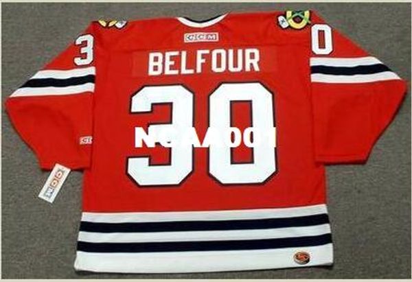 mens #30 ed belfour chicago blackhawks 1994 ccm home hockey jersey or custom any name or number retro jersey, Black;red
mens #30 ed belfour chicago blackhawks 1994 ccm home hockey jersey or custom any name or number retro jersey, Black;red