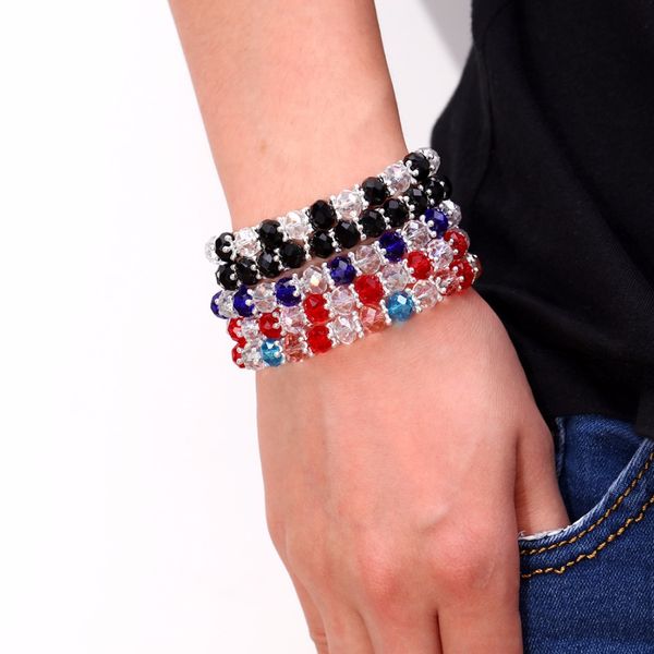 bracelet jewelry handmade leather wrap bracelet multi color beads natural stone bracelets for men women friend gifts, Black
bracelet jewelry handmade leather wrap bracelet multi color beads natural stone bracelets for men women friend gifts, Black