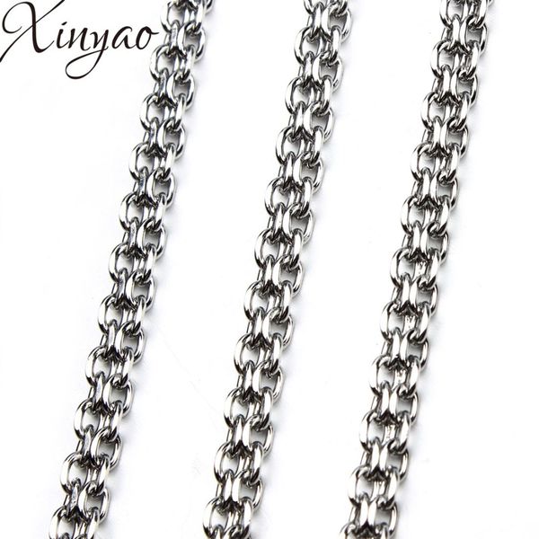 xinyao 5meter stainless steel tone cable open link chain necklace bracelet silver tone link chains for jewelry diy findings
xinyao 5meter stainless steel tone cable open link chain necklace bracelet silver tone link chains for jewelry diy findings