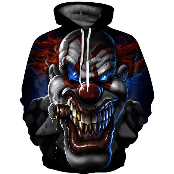 funny men women ungly clown 3d print hoodie sweatshirt fashion new men autumn winter horror sportswear tracksuit sudadera hombre, Black
funny men women ungly clown 3d print hoodie sweatshirt fashion new men autumn winter horror sportswear tracksuit sudadera hombre, Black