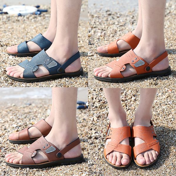 good quality brand design men sneakers casual shoes men sandals beach sandals men slippers flip flops genuine split leather summer shoes, Black
good quality brand design men sneakers casual shoes men sandals beach sandals men slippers flip flops genuine split leather summer shoes, Black