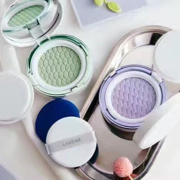 Korea Cosmetic Laneige Skin Veil Base Air Cushion BB Concealer Light Green Purple Color 2018
Korea Cosmetic Laneige Skin Veil Base Air Cushion BB Concealer Light Green Purple Color 2018