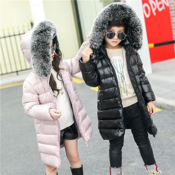 children's winter 2018 clothes girls real fur hooded long down coats thick jackets collar snowsuits windbreaker boy outwear, Blue;gray
children's winter 2018 clothes girls real fur hooded long down coats thick jackets collar snowsuits windbreaker boy outwear, Blue;gray