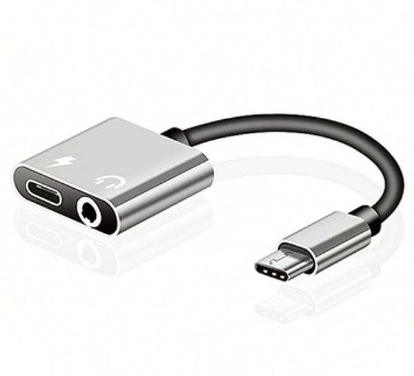 2 in 1 type c aux audio cable adapter usb type c to 3.5mm earphone jack charge charging adapter for samsung smart phone 300pcs/lot
2 in 1 type c aux audio cable adapter usb type c to 3.5mm earphone jack charge charging adapter for samsung smart phone 300pcs/lot