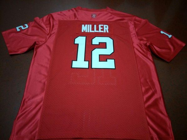 men nc state wolfpack brock miller #12 real full embroidery college jersey size s-4xl or custom any name or number jersey, Black;red
men nc state wolfpack brock miller #12 real full embroidery college jersey size s-4xl or custom any name or number jersey, Black;red