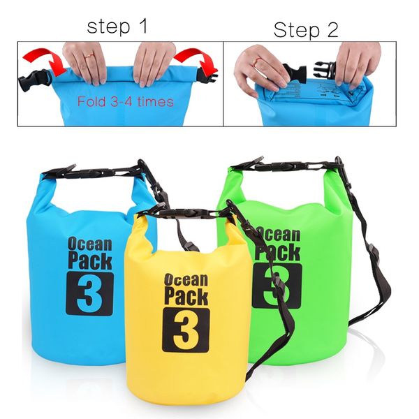 camping outdoor 2l 3l 5l pvc waterproof bags dry bag water resistant swimming storage bag upstream pouch for cano kayak rafting
camping outdoor 2l 3l 5l pvc waterproof bags dry bag water resistant swimming storage bag upstream pouch for cano kayak rafting