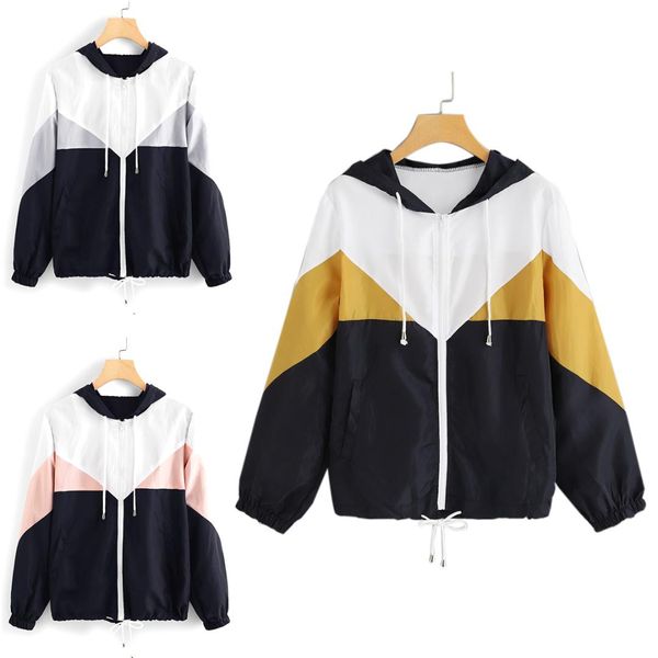 autumn winter new women clothes contrast color irregular hooded jackets coat for women casual fashion ladies outwear coat, Black;brown
autumn winter new women clothes contrast color irregular hooded jackets coat for women casual fashion ladies outwear coat, Black;brown