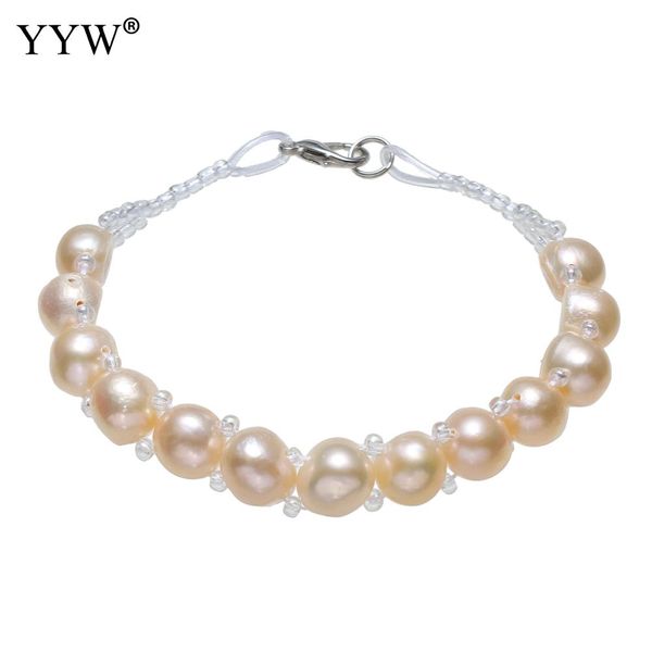 freshwater pearl bracelet with glass seed beads & brass bracelets for women bileklik armbanden voor vrouwen wedding jewelry gift, Black
freshwater pearl bracelet with glass seed beads & brass bracelets for women bileklik armbanden voor vrouwen wedding jewelry gift, Black