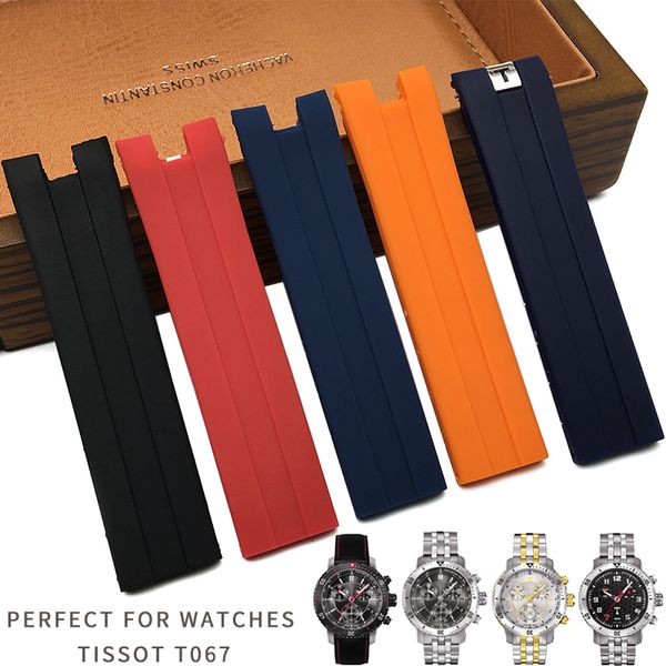 21mm silicone rubber watch strap new style fashion sport strap special fotissot t067 replace wristwatch accessories, Black;brown
21mm silicone rubber watch strap new style fashion sport strap special fotissot t067 replace wristwatch accessories, Black;brown