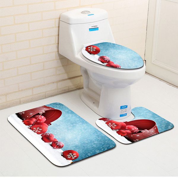 new design 3 pcs christmas gifts bath mats anti slip bathroom mat set tapete banheiro washable toilet rugs alfombra bano
new design 3 pcs christmas gifts bath mats anti slip bathroom mat set tapete banheiro washable toilet rugs alfombra bano