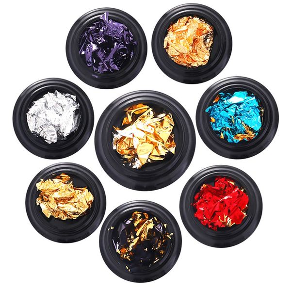 nail art colorful glitter aluminum foils flake sticker diy decoration manicure tools, Black
nail art colorful glitter aluminum foils flake sticker diy decoration manicure tools, Black