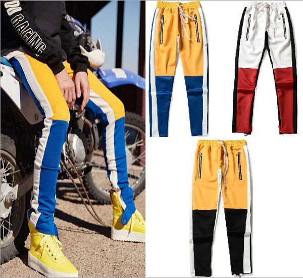 FOG Pant Mens Harem Pants Patchwork Harem Pants Contrast Color Sports Trousers Elastic Waist Pants Loose Fit
FOG Pant Mens Harem Pants Patchwork Harem Pants Contrast Color Sports Trousers Elastic Waist Pants Loose Fit
