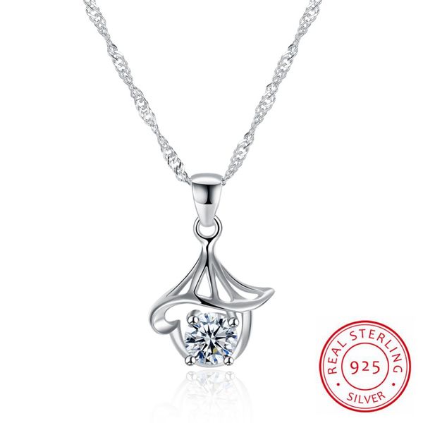 925 sterling silver necklace women fashion zircon necklace simple geometric design love pendant wedding jewelry girl trendy gift
925 sterling silver necklace women fashion zircon necklace simple geometric design love pendant wedding jewelry girl trendy gift