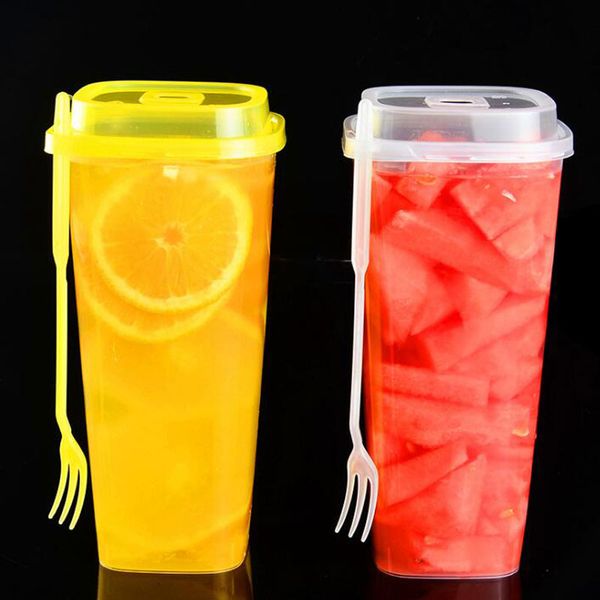 960ml disposable cups thick transparent plastic drink cups tea cup with lid juice cup with fork qw7516
960ml disposable cups thick transparent plastic drink cups tea cup with lid juice cup with fork qw7516