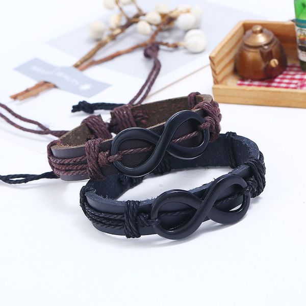 new fashion eight leather bangle bracelets love jewelry for women men charm ing, Golden;silver
new fashion eight leather bangle bracelets love jewelry for women men charm ing, Golden;silver