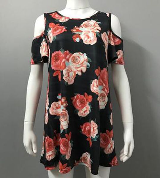 off slim fashion flower floral print t-shirt sleeved short summer 2018 shoulder jumper shirt ladies casual women blouse tee lxikd, Black
off slim fashion flower floral print t-shirt sleeved short summer 2018 shoulder jumper shirt ladies casual women blouse tee lxikd, Black